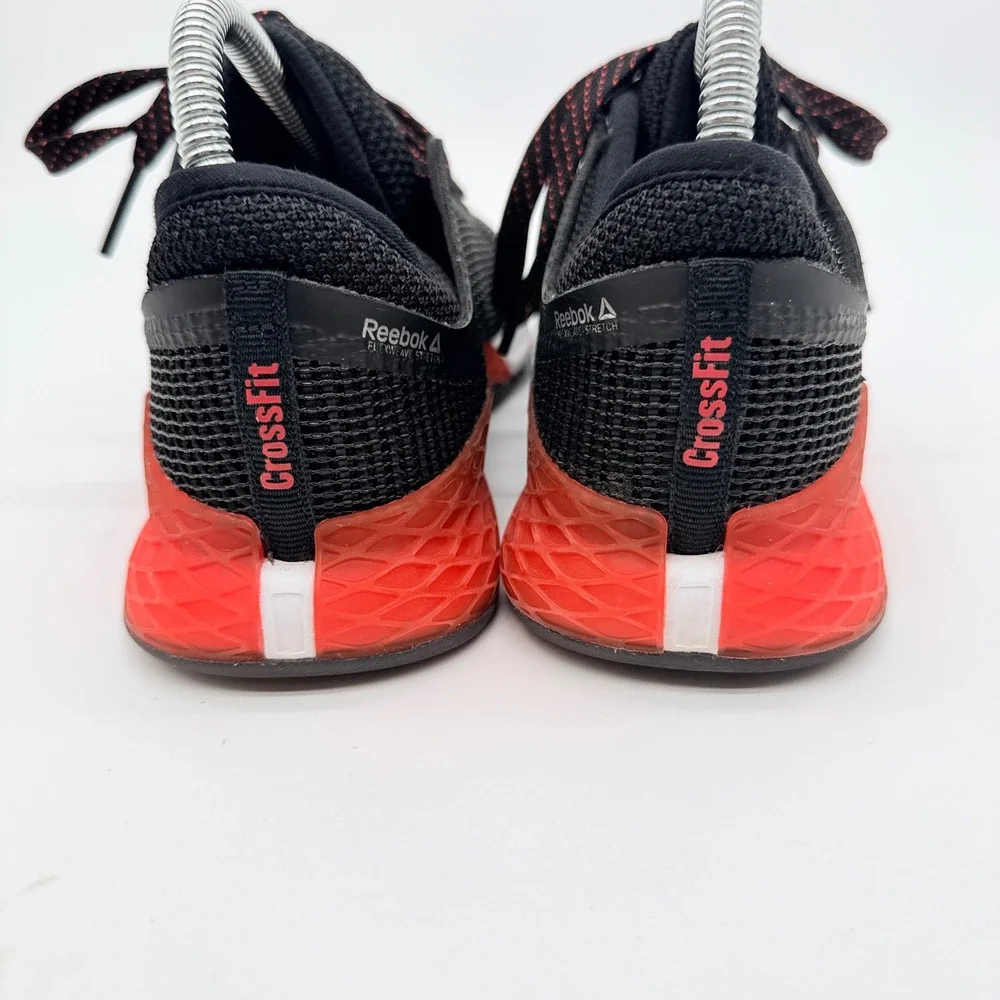 Reebok CrossFit Nano 8 Flexweave Black Red Training Shoes Womens‎ Size 5
